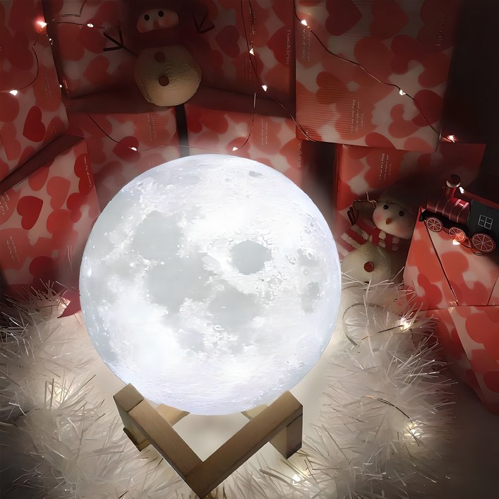 SUNJIN 감성 달 무드등  리모컨