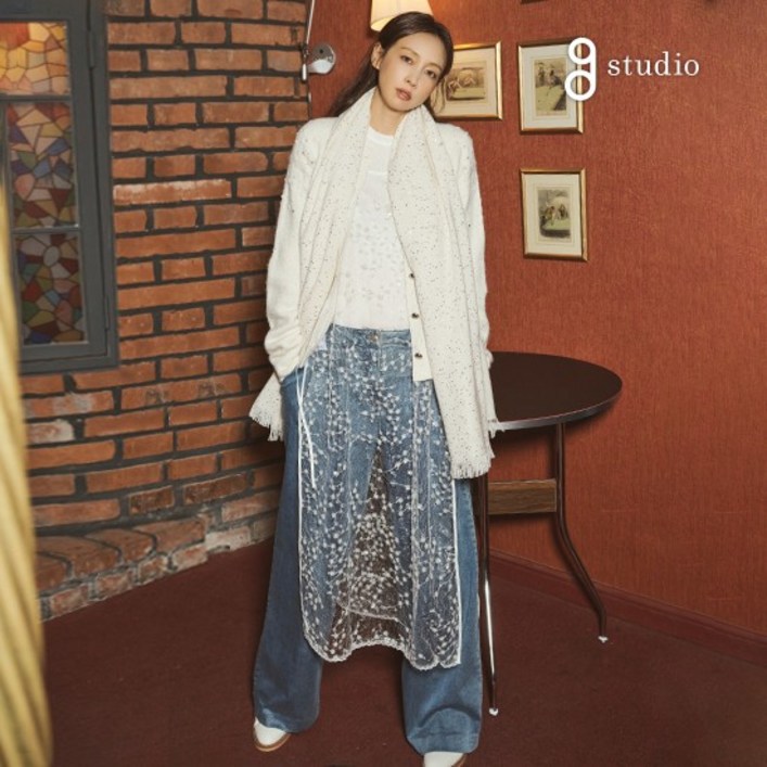 지스튜디오 25FW 스팽글 레이어드 원피스 833486