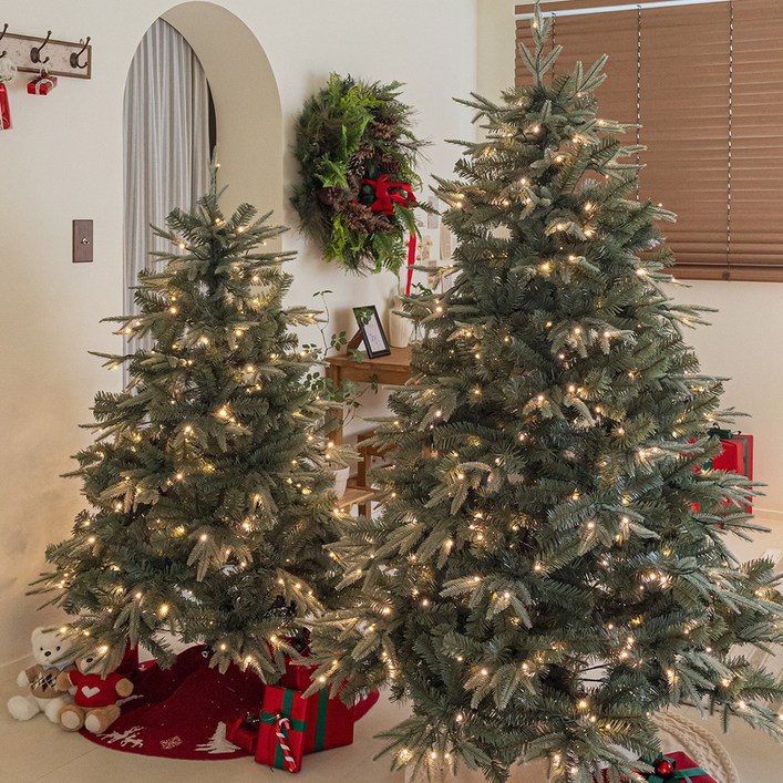 크리스마스트리 무장식 전구일체형 전나무 올레디 짠짠짠트리