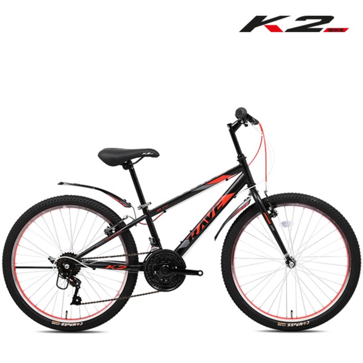 2025 케이투바이크 초등학생 주니어 MTB자전거 레이브24GS 24인치 21단 미조립