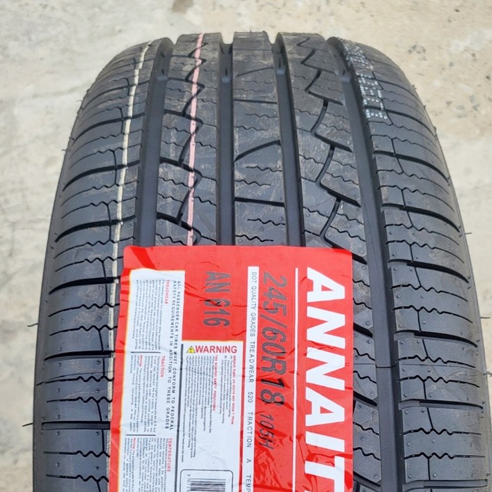 안나이트 신품타이어 24560R18 펠리세이드 베라크루즈 2456018, 장착 미포함, 1개