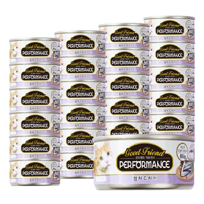 굿프랜드 퍼포먼스 고양이 간식캔