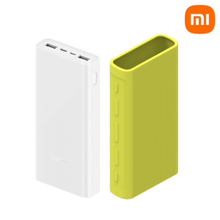 최신제품 샤오미보조배터리 20000mAh+제이팀케이스 PB2022ZM 대용량 삼성 갤럭시 아이폰 고속충전