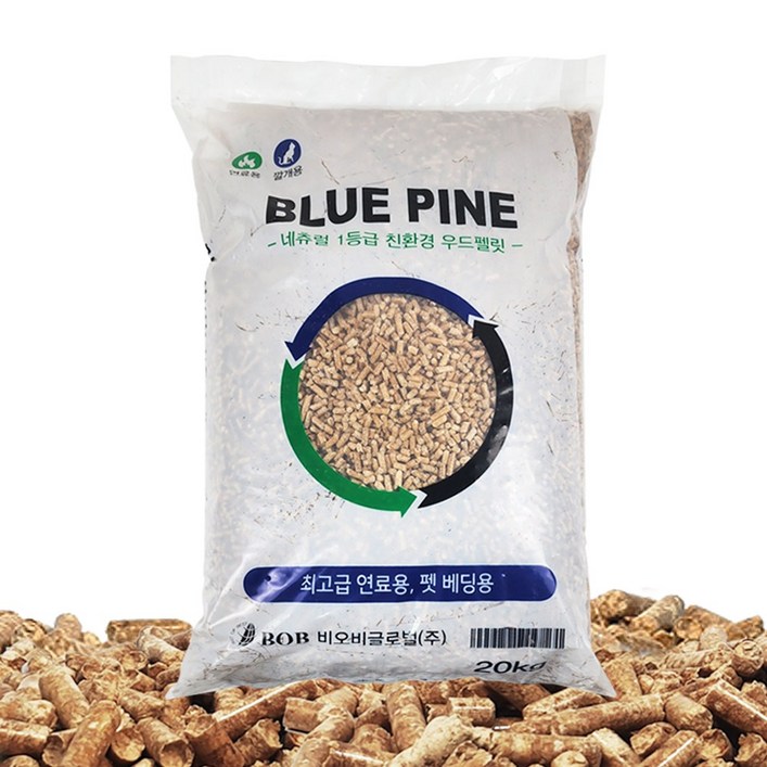 캠핑 난로용 우드 펠렛, 50개, 20kg