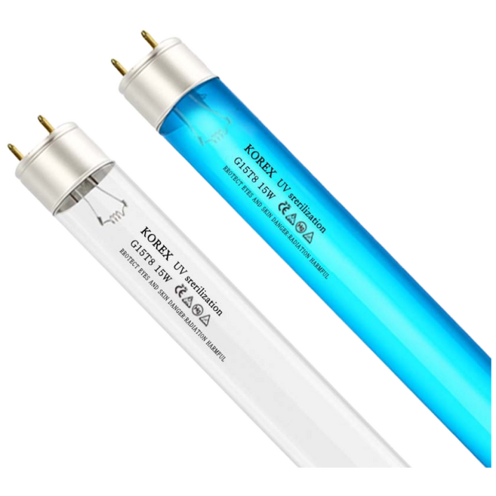 묶음 KOREX UV  G15T8 15W, 자외선살균램프 UV, 살균램프, 칫솔살균컵살균, 5개, G15T8 15W