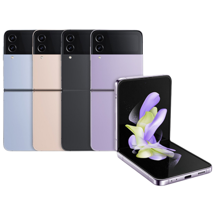 삼성전자 갤럭시 Z플립4 단순개통 미사용 전시폰 2년보증AS 자급제 공기계, 256GB, 단순개통 미사용 전시폰 블루