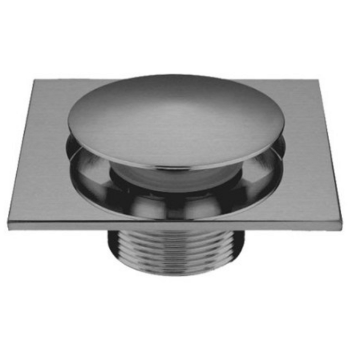 루바인 조적 욕조 유가 100X100 배수구 덮개 블랙 헤어라인 BD1001BH, 1개