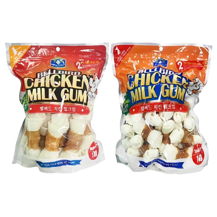 벨버드 치킨밀크껌, 1kg, 1개