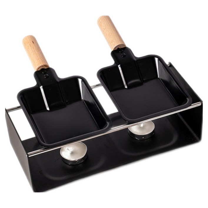 MP 존더분쉬 치즈 요리 라클렛 그릴 멜터 캠핑 미니화로 고체연료 감성요리 고기 채소, 1개