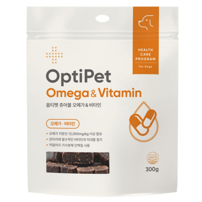 옵티펫 강아지 츄어블 영양제