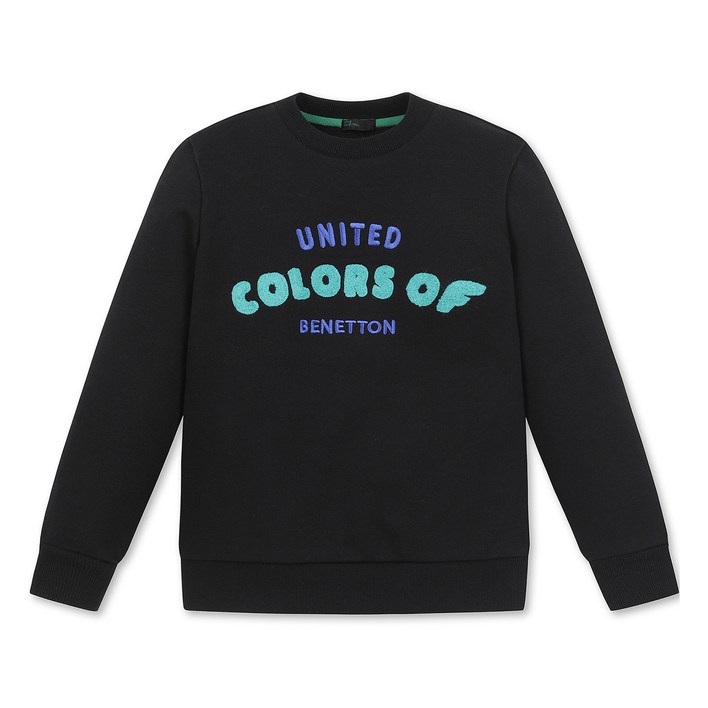 베네통키즈 아동용 컬러 부클 맨투맨 QAMTP1241