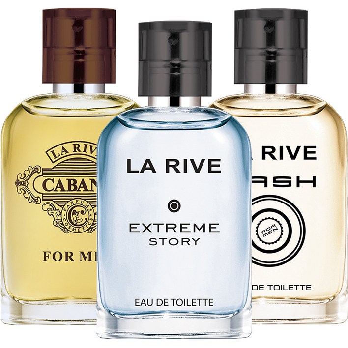 라리브 카바나 + 캐쉬 + 익스트림 스토리 남성향수 세트, 1세트