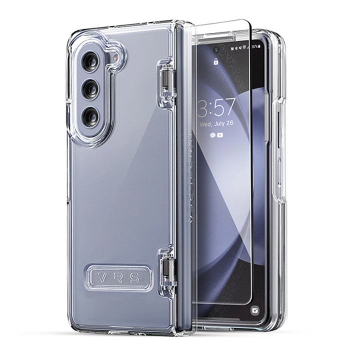 베루스 테라가드 모던 자동 힌지 보호 휴대폰 케이스  필름 세트