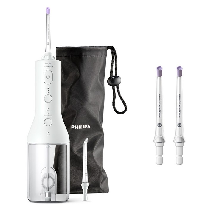 필립스 소닉케어 무선 파워플로서 3000 구강세정기  노즐 3p 세트