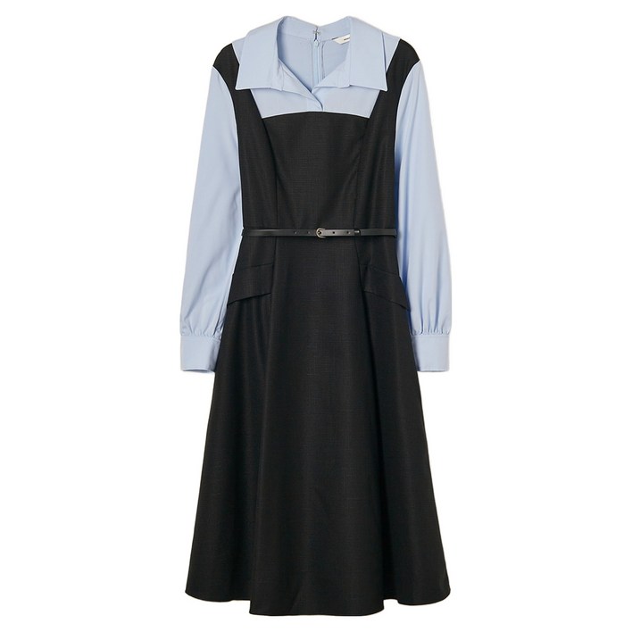 로엠 뷔스티에 매칭 롱 원피스