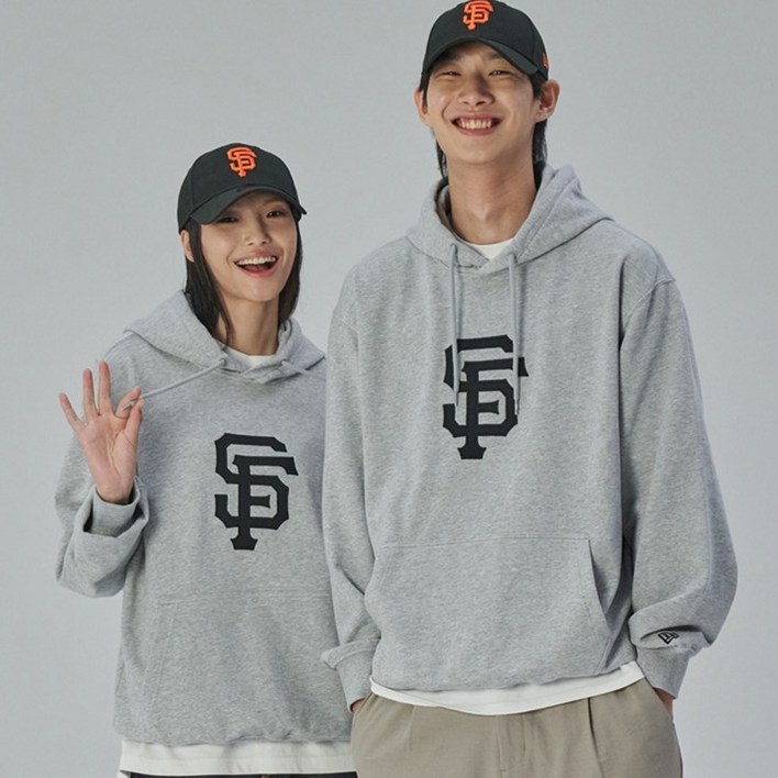뉴에라 남녀공용 MLB 빅로고 샌프란시스코 자이언츠 후드티 14881565