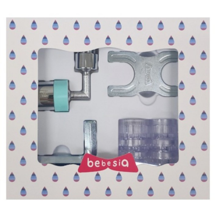 베베시아 욕실용 세면대 수전 회전형 워터탭