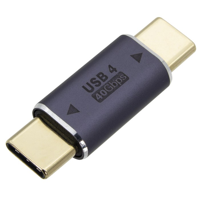 에이치디탑 USB4 C타입 수수 연장 100W 젠더