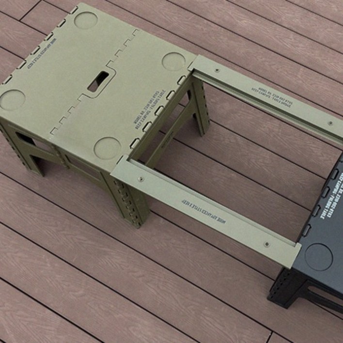 KEEP 브릿지 유닛 다이소 호환 캠핑 폴딩 테이블 IGT 커넥터