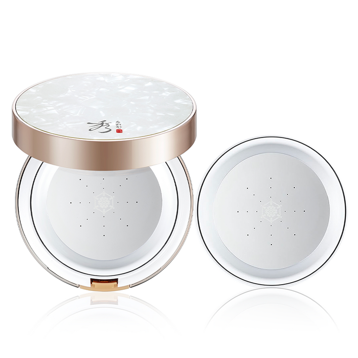 수려한 비책자단 메탈 쿠션 파운데이션 본품 15g + 리필 15g 세트