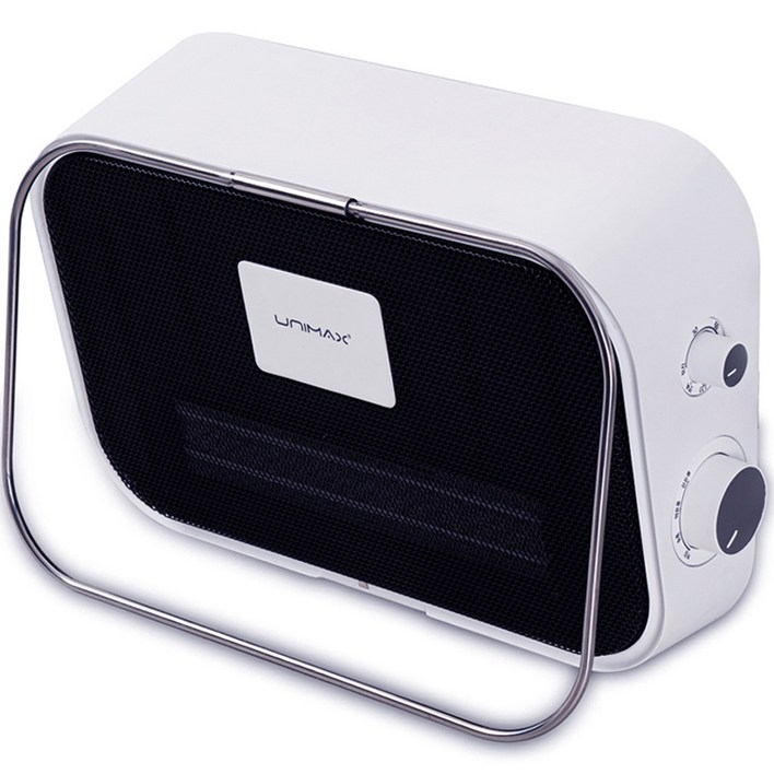 유니맥스 벽걸이형 PTC 욕실 전기 온풍기, UPTB3205W, 화이트