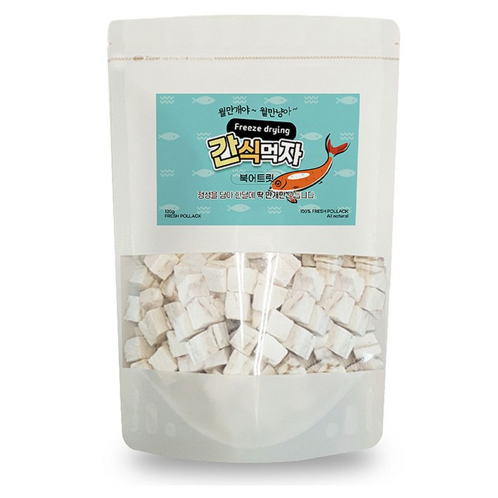간식먹자 반려동물 동결건조 트릿 간식, 북어, 120g, 1개 간식먹자 반려동물 동결건조 트릿 간식, 북어, 120g, 1개