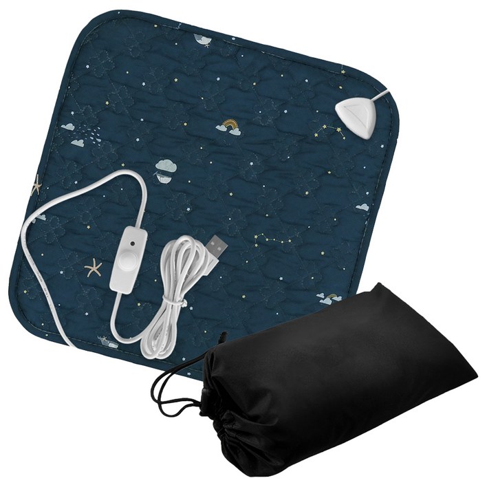 한일전기 밤하늘고래 양면 전기방석