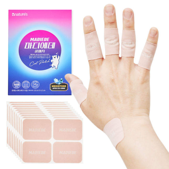 비네이쳐스 마디에데 관절 쿨패치, 1개, 40매입