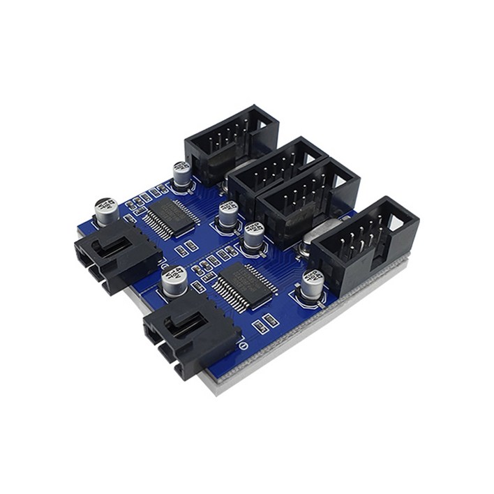 USB2.0 헤더 4포트 허브 LSUS204, 혼합색상