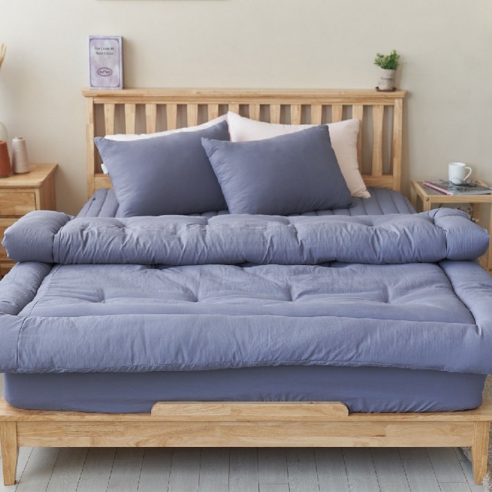 류금숙 모던 호텔 차렵이불베개커버누비 매트리스커버침대패드 세트