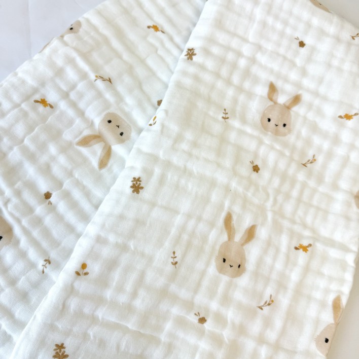 스파지오엘 베이비 6중 거즈 블랭킷, 쁘띠레빗