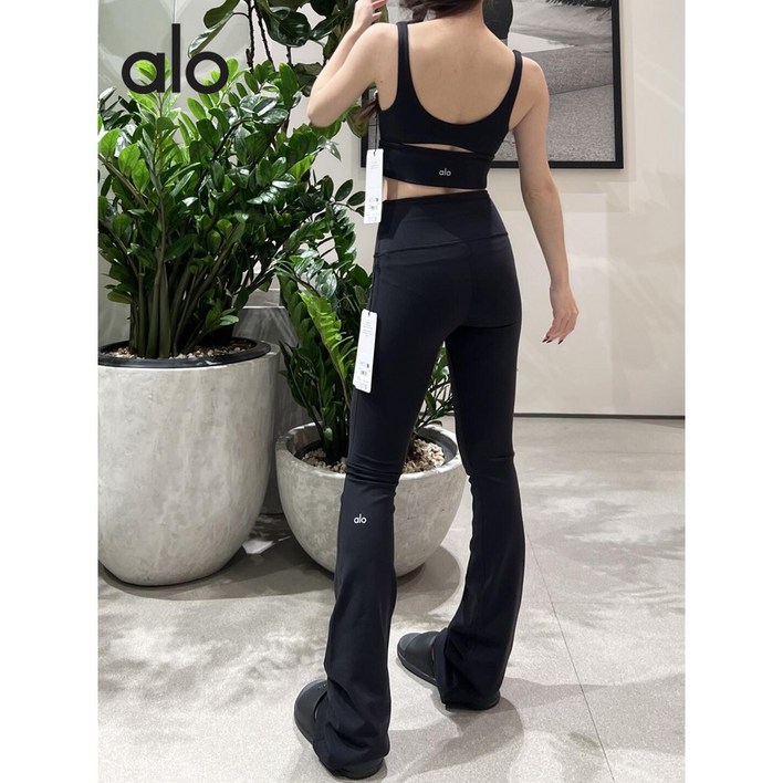 ALO YOGA Airbrush 소프트 스트레치 요가레깅스