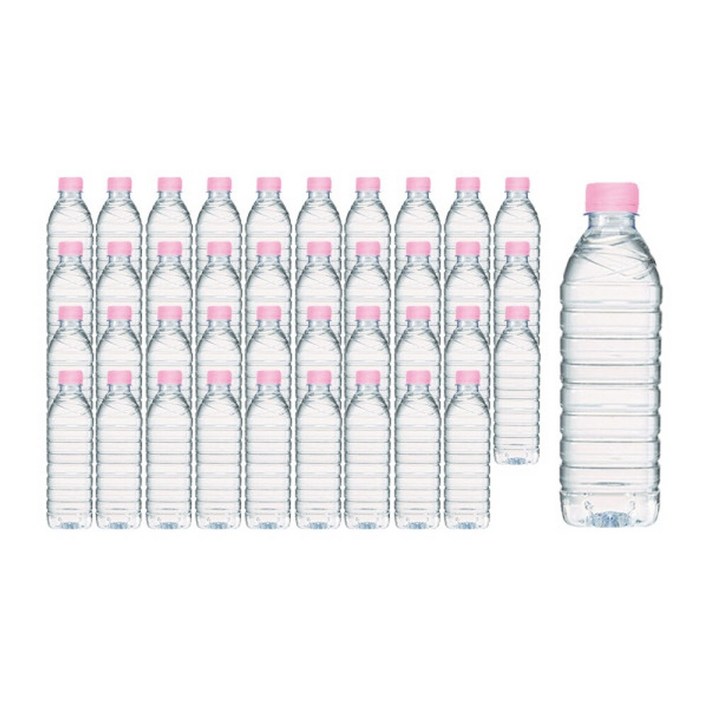 [소소한잡화점]크리스탈 생수 무라벨 500ml, 40개