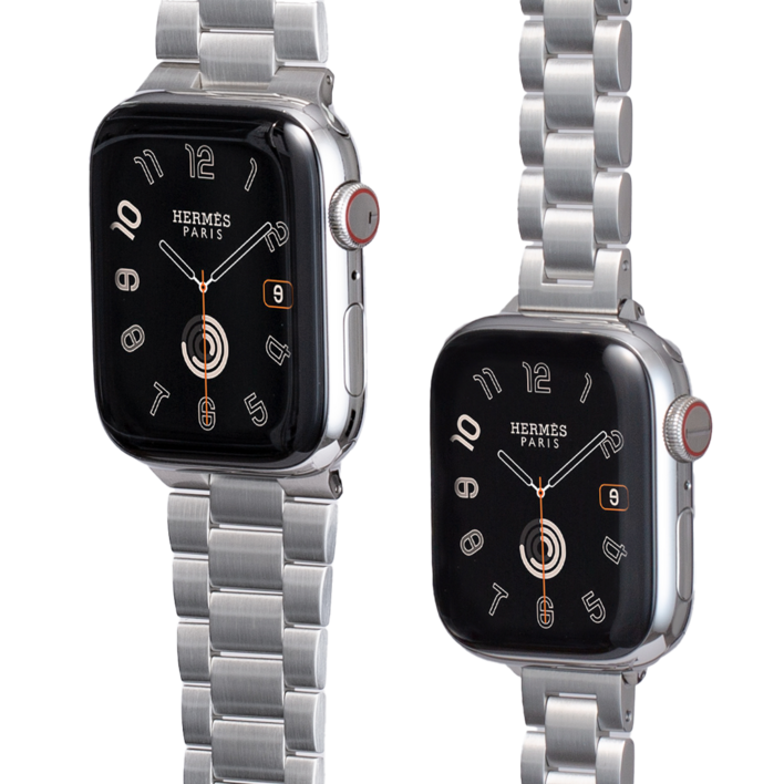 비브 애플워치 메탈 스트랩 호환, 실버