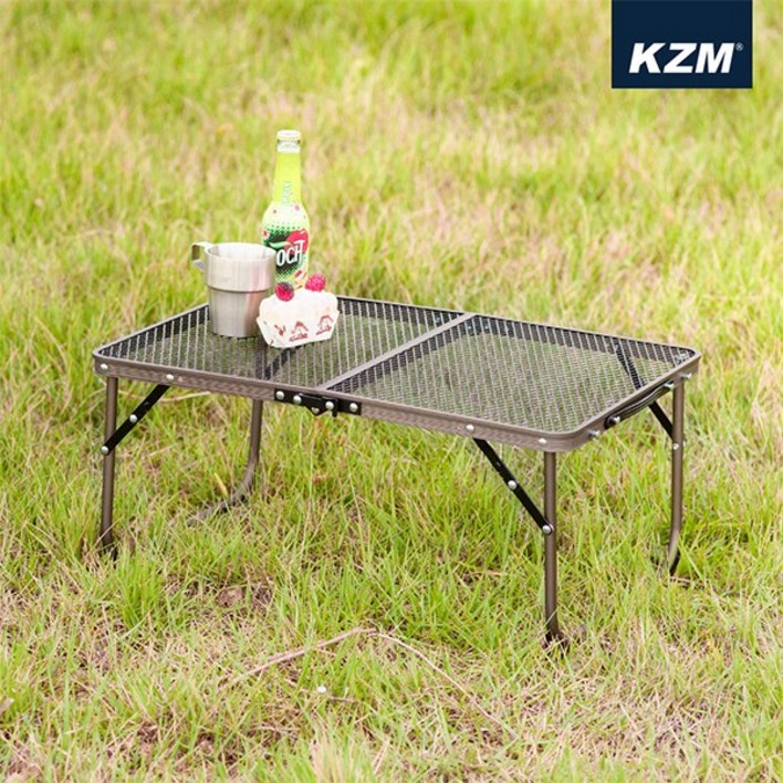 [카즈미] KAZMI 아이언메쉬 피크닉 테이블