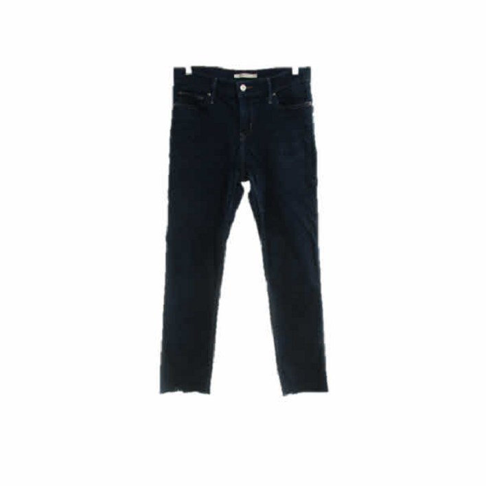 리바이스 진청 데님 슬리밍슬림커팅진 여자 M 30 8008