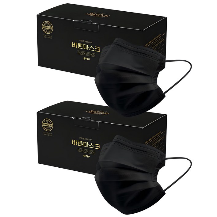 고르고 바른 마스크 대형 성인용
