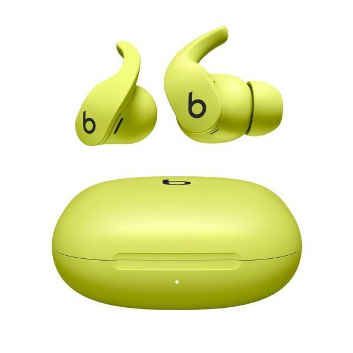 Beats Fit Pro  진정한 무선 노이즈 캔슬링 이어버드  Apple H1 헤드폰 칩  볼트 옐로우갱신
