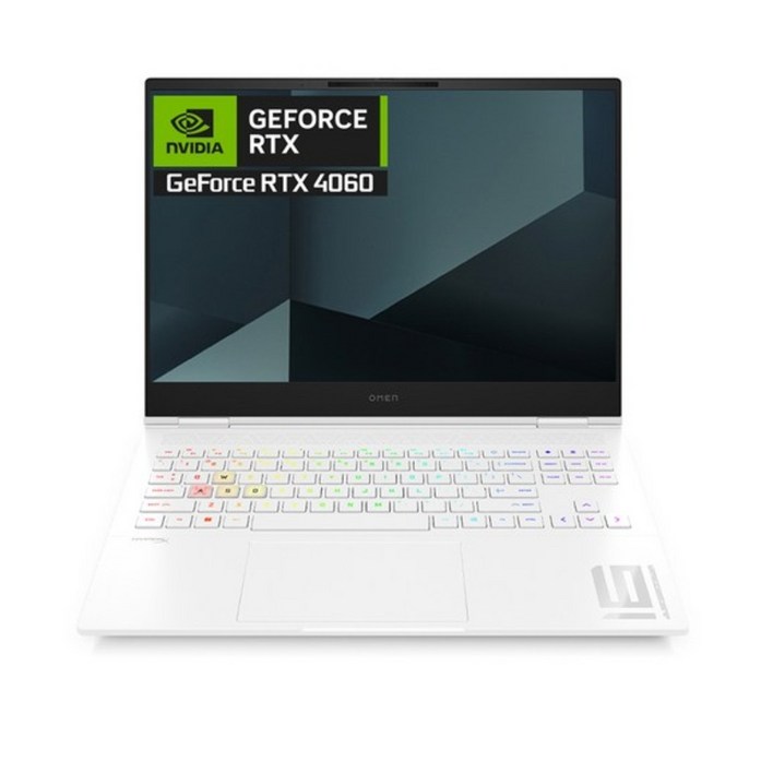 HP 2024 오멘 슬림 16 코어i7 인텔 14세대 지포스 RTX 4060, Cool Pure White, 512GB, 16GB, WIN11 Pro, 16u1023TX