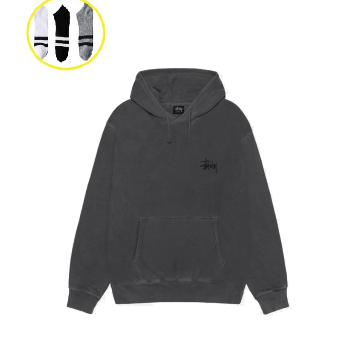 국내매장판 스투시 베이직 피그먼트 다이드 후드 1925001  데일리양말 증정