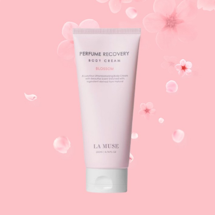 라뮤즈 퍼퓸 리커버리 바디크림 블러썸, 2개, 200ml