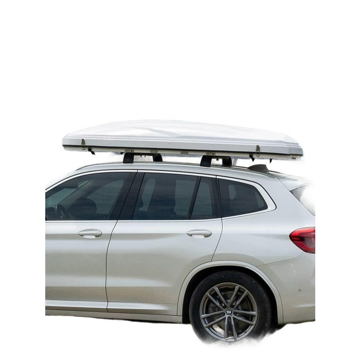 자동 접이식 루프 하프로 지붕 야외 부품 차박 차량용 힌지 하드케이스 단독키 폴딩 오프로드 및 여행, 기본 사용 인원, 중간 화이트아미그린