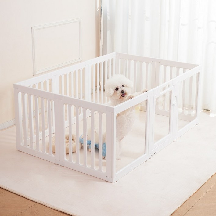 펫인 반려견 울타리 펜스세트 실내용 조립식 울타리