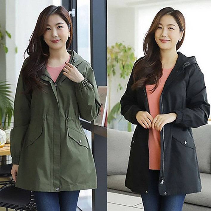 다미웨어  여성   봄 가을 야상 사파리점퍼                국내생산  당일발송