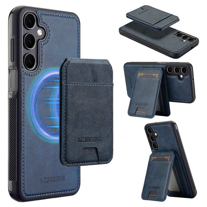 갤럭시 S23 분리형 카드지갑 스탠딩 맥세이프 가죽 핸드폰 휴대폰 케이스 M1064