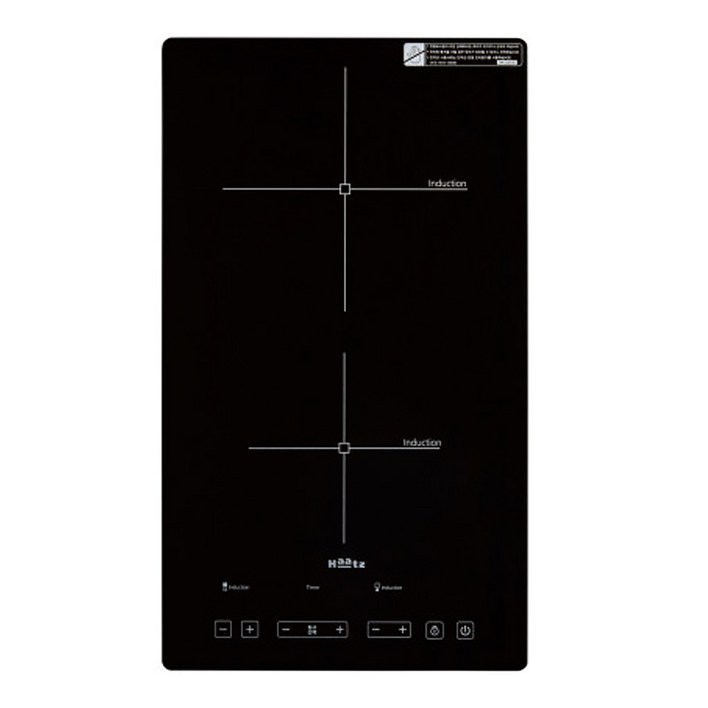 하츠 2구 인덕션 빌트인 전기레인지 IH-232S, IH-232S, 빌트인