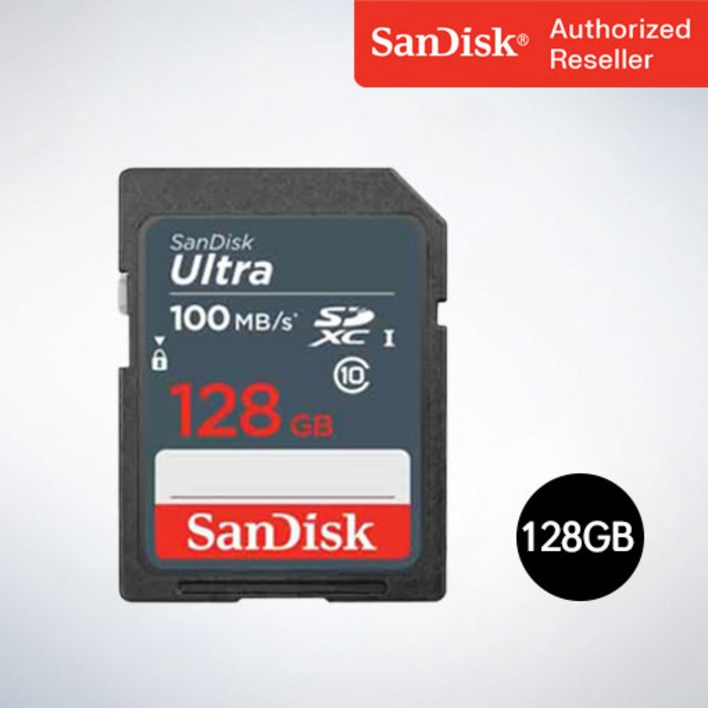 샌디스크  SD메모리카드 SDXC ULTRA 울트라  DUNR 128GB