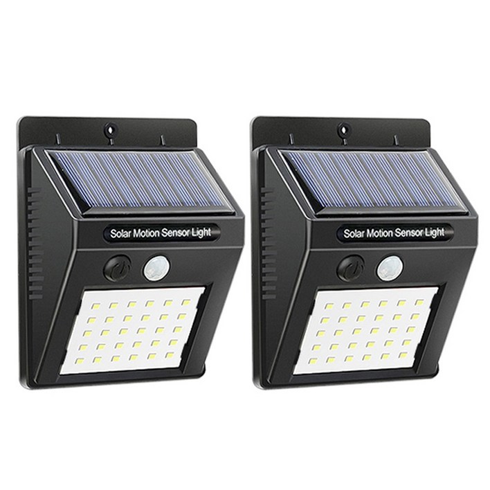 투데이리빙 11 세트 30구 LED 벽등 태양열 벽부등 감지 센서등 방수 베란다 벽 조명 등 태양광 인테리어 외벽등 정원등 실외 전등 문주등 야외 아파트실외벽 벽전등