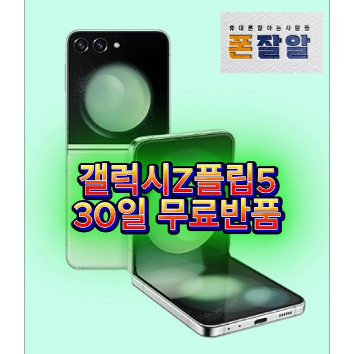 갤럭시Z플립5 256GB SM-F731 공기계, 256GB, [선물용등급]색상랜덤