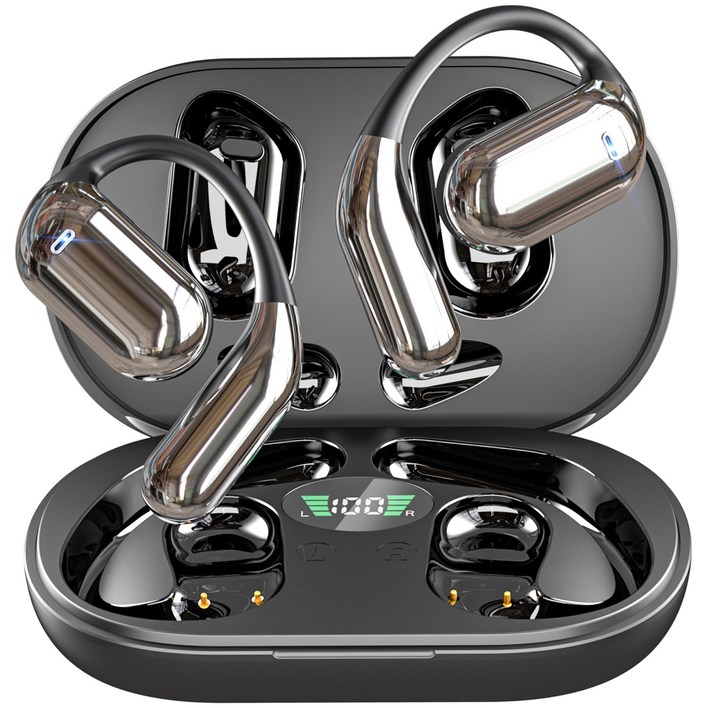 이어폰 5.4 이어폰, 무선 이어폰 Sport Over Earphones 내장 마이크, 이어폰 50H 재생 시간 이어폰 LED 디스플레이 충전 케이스, 방수 디자인, 달리기 피트니, 단일색상, 단일상품 이어폰 5.4 이어폰, 무선 이어폰 Sport Over Earphones 내장 마이크, 이어폰 50H 재생 시간 이어폰 LED 디스플레이 충전 케이스, 방수 디자인, 달리기 피트니, 단일색상, 단일상품